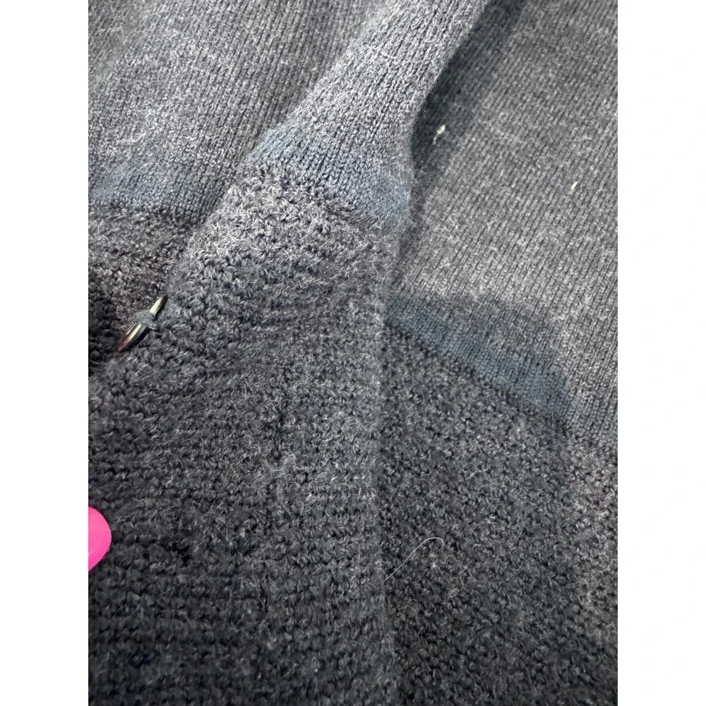 Lululemon Sit In Lotus Wrap‎ Cardigan Sweater Womens 6 Merino Wool Minimalist